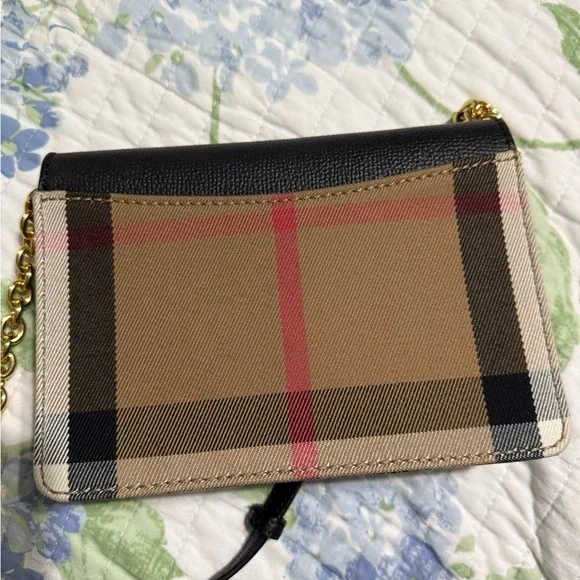 Burberry Black and Tan Crossbody Bag - Picture 8 of 11